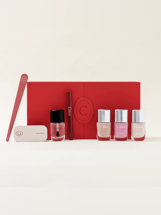 Celisse Other - Celisse Keepsake Box Full Set Nail Care Collection Home Manicure Kit Set New